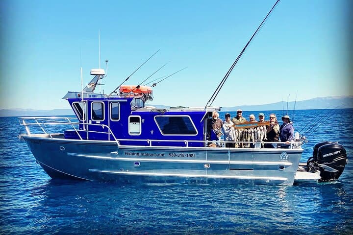 Private Fishing Charter on The Professor — Lake Tahoe Luxury Sportfishing