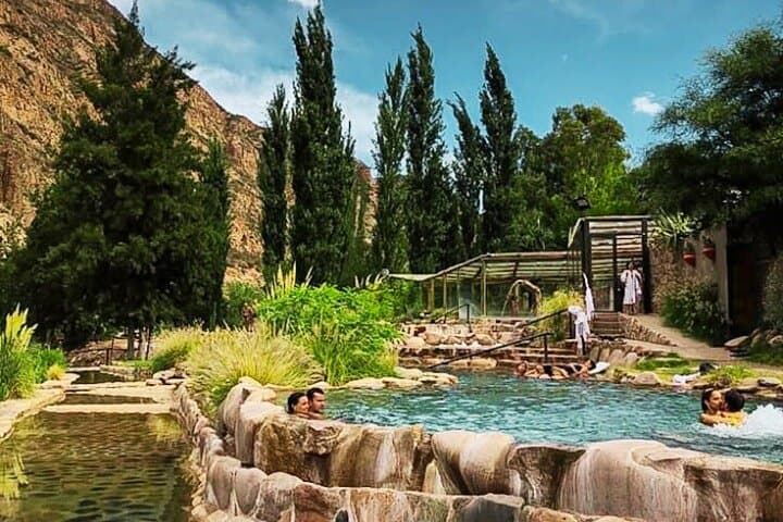 Cacheuta Hot Springs Mendoza Day Spa — Thermal Pools, Grotto Sauna & Regional Buffet