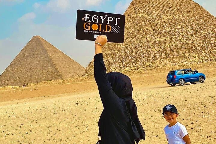 Giza Pyramids & Sphinx Half-Day Tour: Camel Ride, Lunch & Inside Pyramid photo 4