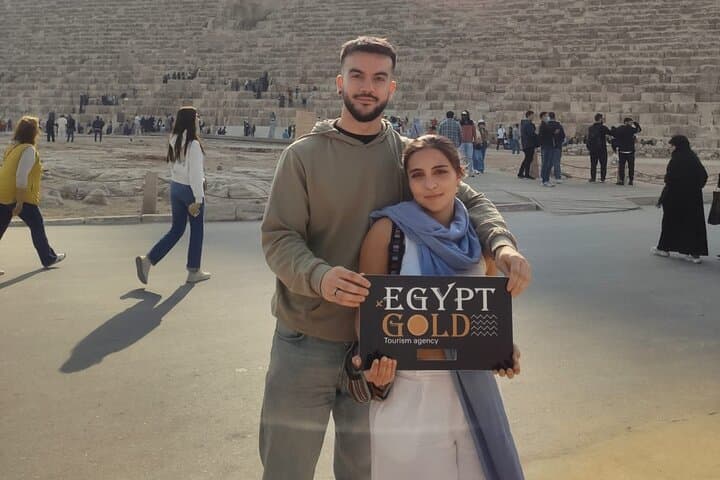 Giza Pyramids & Sphinx Half-Day Tour: Camel Ride, Lunch & Inside Pyramid photo 3