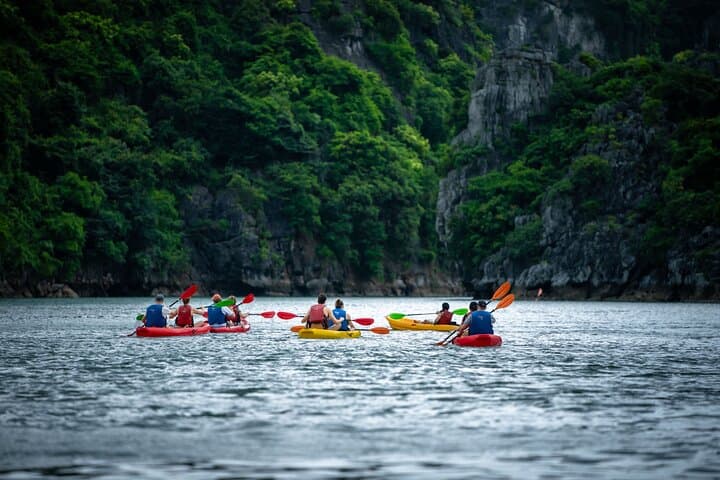 Bai Tu Long Bay 2-Day Cruise from Hanoi — Kayaking, Caves & Onboard Cooking photo 3