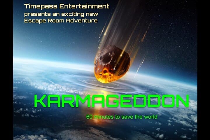Karmageddon Escape Room Auburn: 60-Minute Meteor Mission