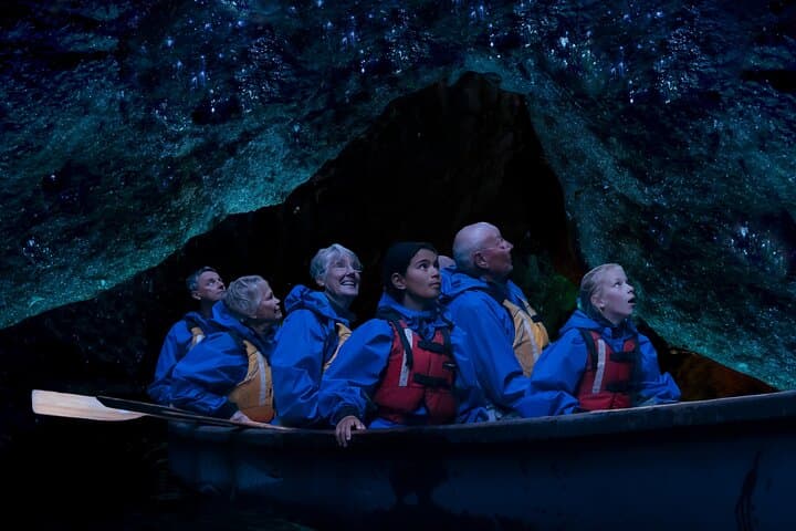 Tauranga Evening Big Kanu Glowworm Tour on Lake McLaren photo 4