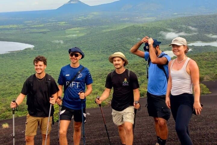 Momotombo Volcano Hike: Guided Climb & Crater Lagoon Near León