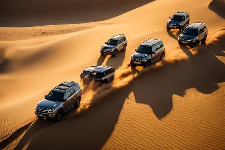 Red Dunes Desert Safari: Dune Bashing, Camel Ride, BBQ & Live Shows