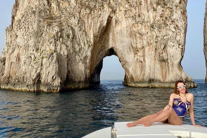 Private Capri Boat Tour from Amalfi Coast — Swim, Snorkel & Blue Grotto photo 2