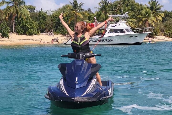 Jet Ski Tour on Vieques: Northwest Coast & Green Beach Adventure photo 4