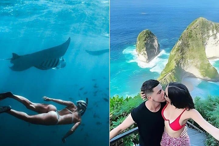 Swim with Mantas: Full-Day Nusa Penida Snorkel & West Island Sights photo 1