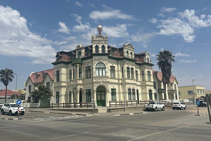 Swakopmund Historical City Tour: Jetty Walks, Colonial Architecture & Flamingos