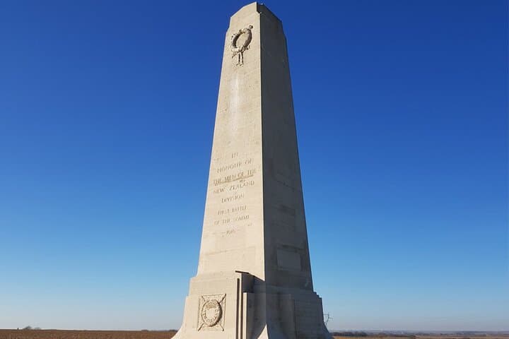 Private New Zealand Battlefields Tour: Somme & Arras Guided Day Trip