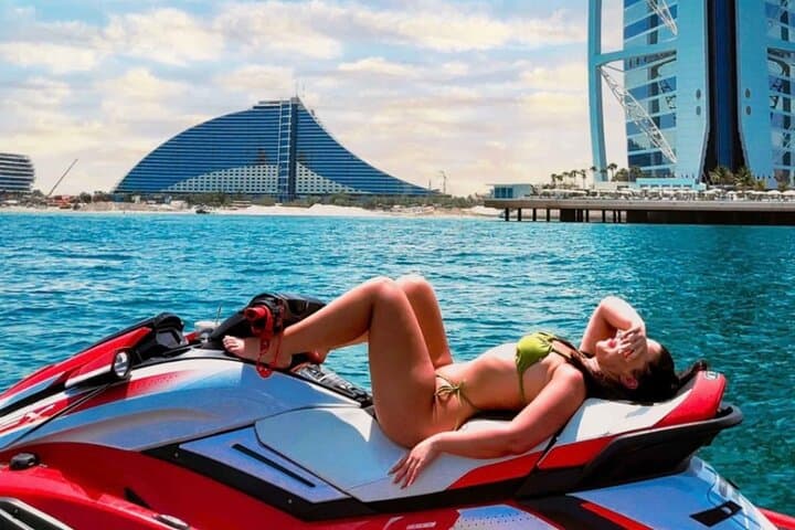 Drive a Jet Car and Jet Ski Combo with Burj Al Arab Views — Dubai Sea Adventure photo 2