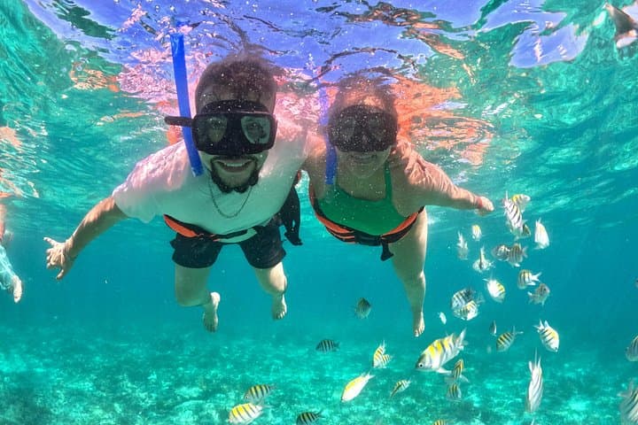 Isla Mujeres Spring Break Catamaran: Snorkel, Open Bar & Beach Club Party photo 5