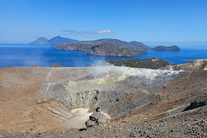 Sunrise Boat Tour to Vulcano with Guided Crater Hike — Aeolian Islands photo 2