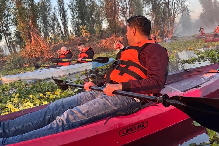 Sunrise Kayak in Xochimilco: Dawn Paddling Through Ancient Canals photo 3