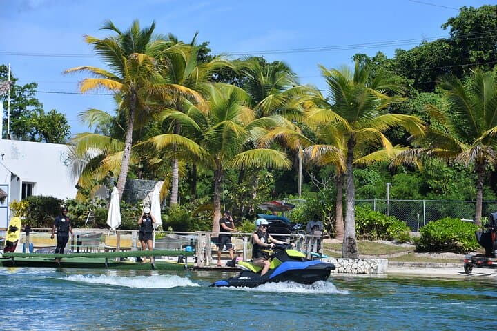 Punta Cana Jet Ski Tour Through Mangrove Lagoons — Aqua Kart & Boogies Circuit photo 3