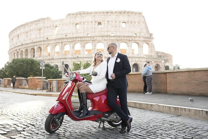 Rome Vespa Tour with Professional Photoshoot: Ride and Capture Iconic Landmarks photo 4
