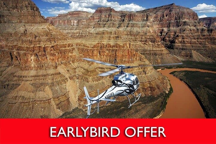 Grand Canyon West Rim Helicopter Tour from Las Vegas — Luxury 90-Minute Flight