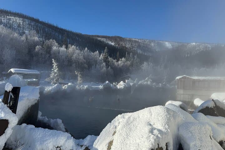 Chena Hot Springs Small Group Tour: Fairbanks Round-Trip to Natural Hot Springs & Ice Museum