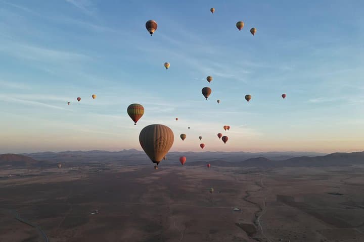 Sunrise Hot Air Balloon Over Marrakech: Palm Groves, Atlas Views & Berber Breakfast photo 3