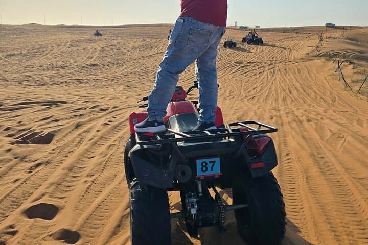 Dubai Red Dunes 4x4 Safari with BBQ Dinner, Sandboarding & Camel Ride photo 3