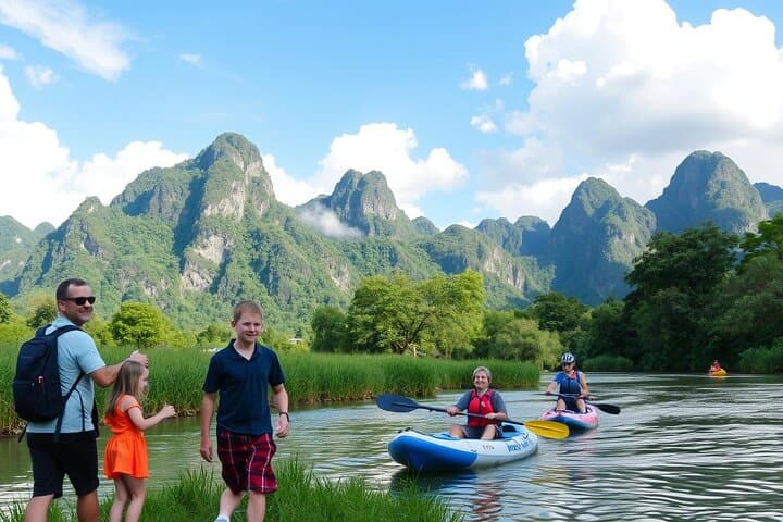 Vang Vieng 2-Day Hot Air Balloon, Zipline, Kayak & Blue Lagoon Adventure photo 3