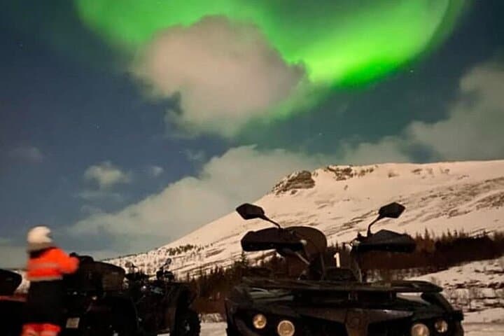Northern Lights ATV Hunt: Night Quad Adventure Near Reykjavík photo 1