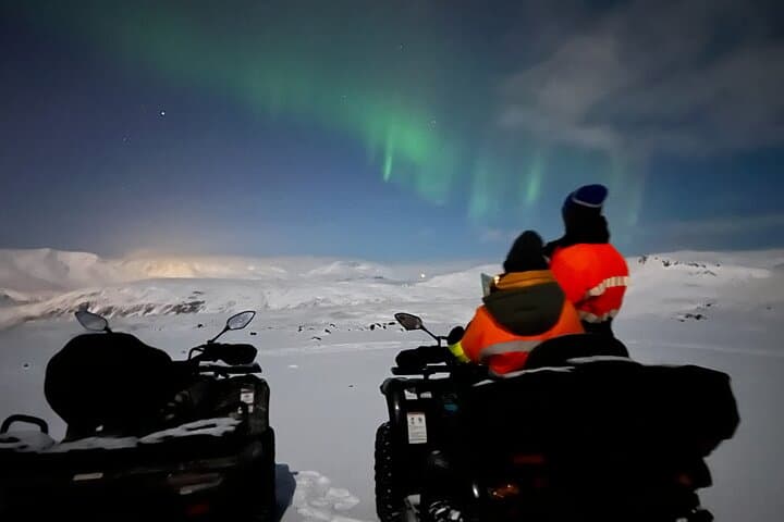 Northern Lights ATV Hunt: Night Quad Adventure Near Reykjavík photo 2