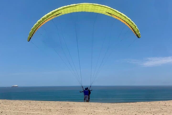 Soar Over Paracas: Tandem Paragliding from Desert Cliffs to Pacific