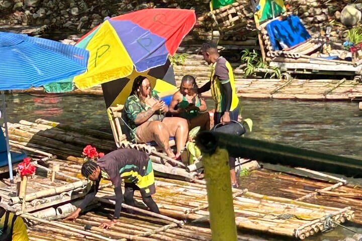 Montego Bay Jet-Ski and Bamboo Rafting Combo with Limestone Foot Massage photo 5