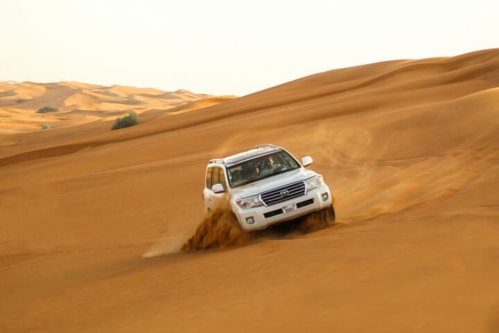 Private Evening Desert Safari Dubai: BBQ, Dune Bashing & Sandboarding photo 5