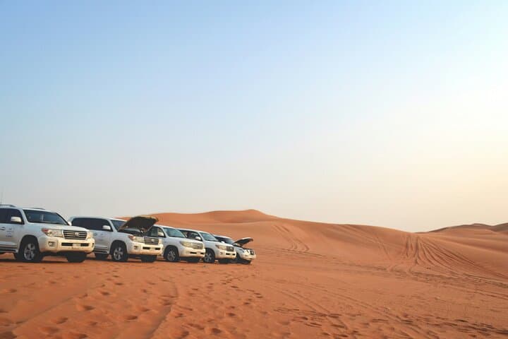 Private Evening Desert Safari Dubai: BBQ, Dune Bashing & Sandboarding photo 6