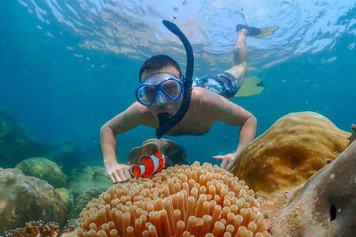 Pattaya to Nemo Island: Snorkel, Drone Photos & Buddha Mountain Day Trip photo 5
