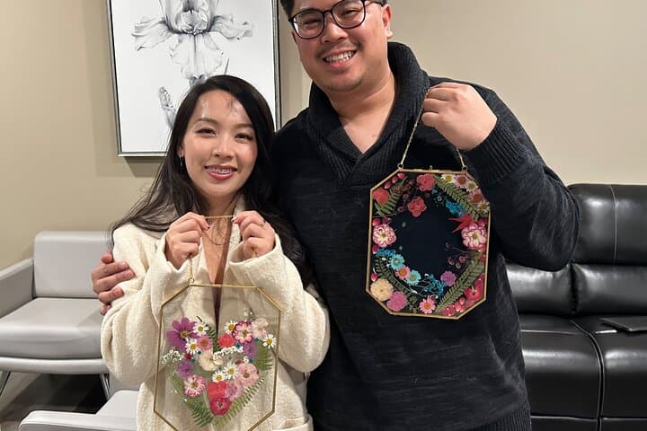 Pressed Flower Art Workshop in San Jose — Hands-On Framed Floral Keepsakes photo 2