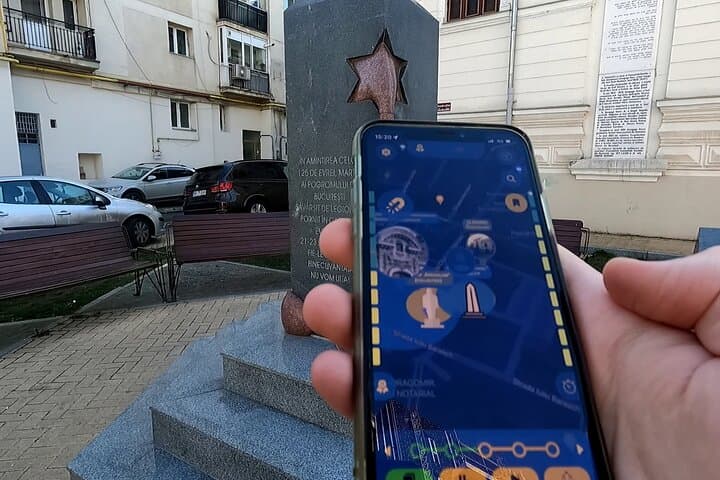 Jewish Bucharest GPS Walking Tour — Self-Guided Mobile History & Scavenger Hunt