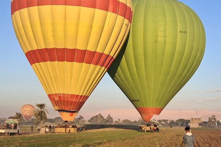 Sunrise Hot Air Balloon Over Luxor: Nile Valley Flight & Ancient West Bank Views photo 4