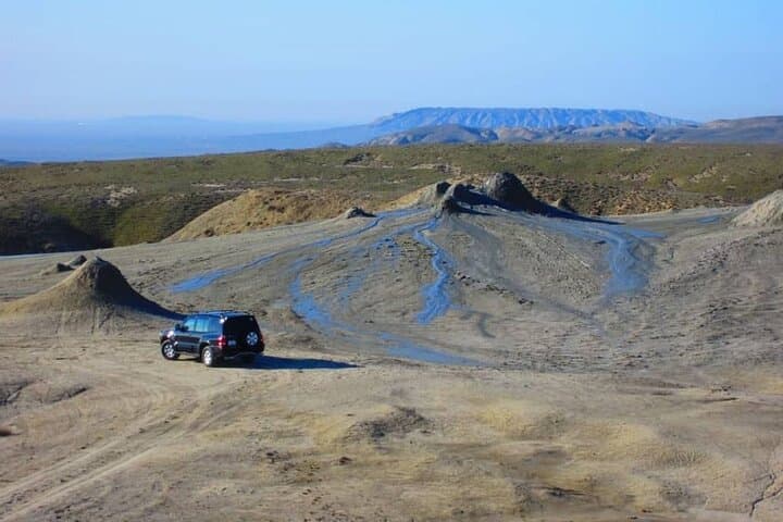 Off-Road Gobustan Jeep Safari: Mud Volcanoes, Petroglyphs & Roman Stones from Baku