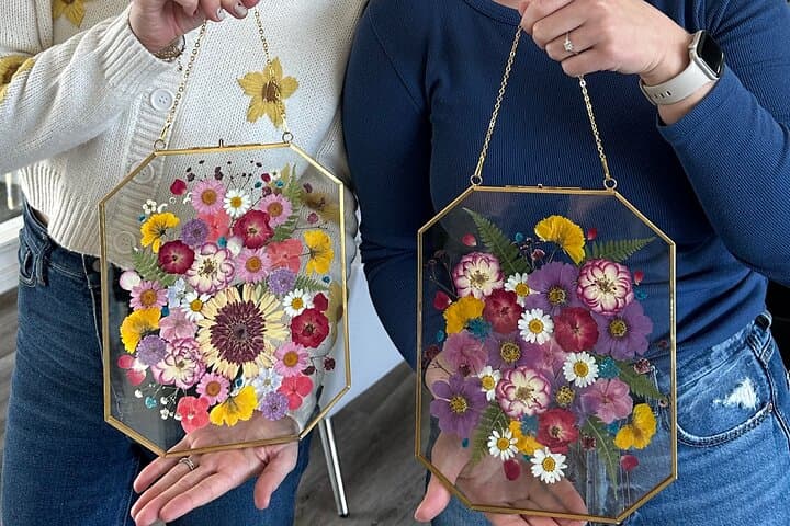Pressed Flower Art Workshop in San Jose — Hands-On Framed Floral Keepsakes photo 6