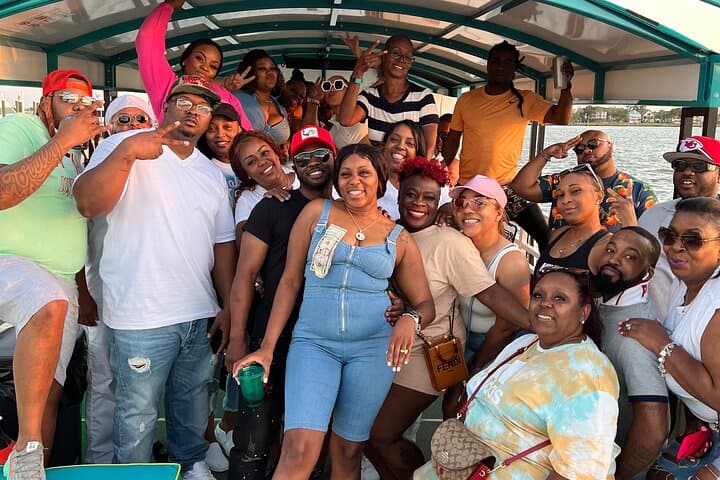 Lake Travis Party Boat: Swim, Sun, and Socialize on Austin’s Pedal Barge photo 1