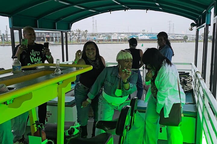Lake Travis Party Boat: Swim, Sun, and Socialize on Austin’s Pedal Barge photo 3