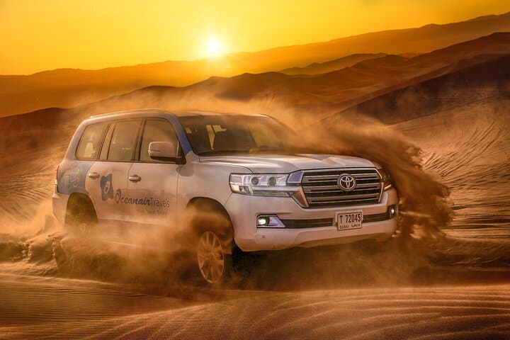 Dubai Premium Red Dunes Safari: Al Khayma Camp Sunset, Dune Bashing & BBQ