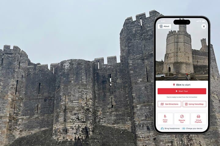 Caernarfon Castle: Self-Guided Walking Tour of the Town, Walls & Waterfront