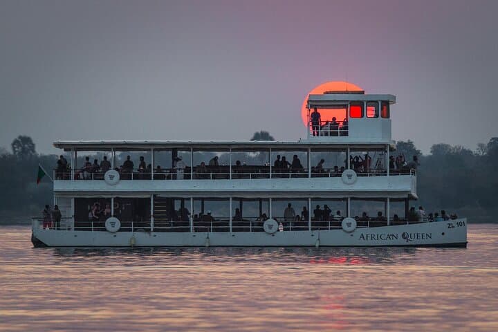 African Queen Sunset Cruise on the Zambezi River photo 6