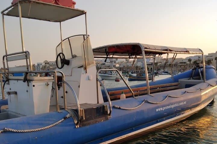 West Coast Boat Tour from Marsaxlokk: Blue Grotto & Hidden Sea Caves photo 1