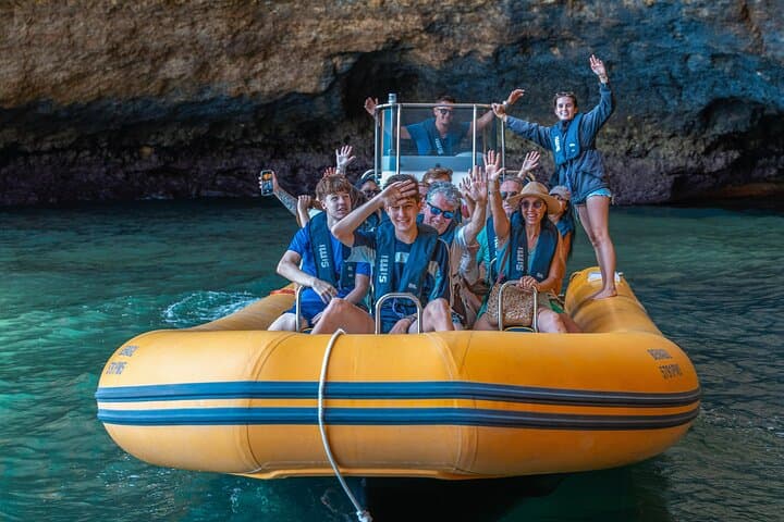 Racing the Algarve Sea: Semi-Rigid RIB Tour to Benagil Caves from Portimão photo 2