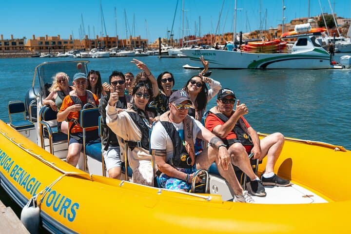 Racing the Algarve Sea: Semi-Rigid RIB Tour to Benagil Caves from Portimão photo 3