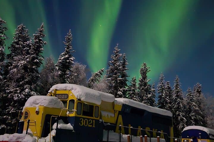 Chena Hot Springs Night: Hot Pools, Ice Museum & Northern Lights photo 3