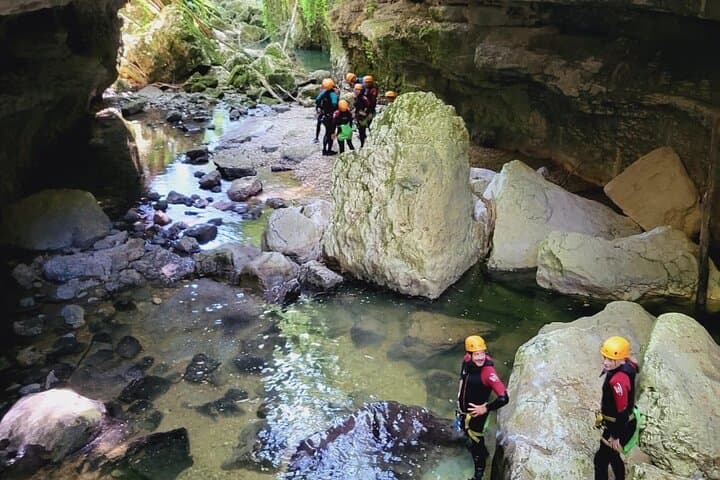 Canyoning du Groin: Navigate Narrow Limestone Gorges Near Lake Bourget photo 3