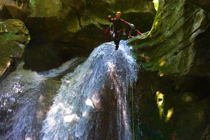 Canyoning du Groin: Navigate Narrow Limestone Gorges Near Lake Bourget photo 6