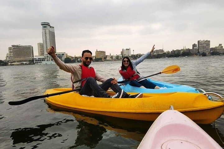 Cairo Adrenaline Rush: Nile Kayaking & Coptic Cairo High-Ropes Adventure photo 3