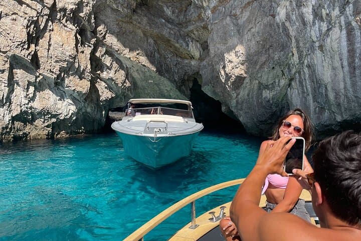 Capri Premium Small-Group Boat Tour: Blue Grotto, Faraglioni & Four-Hour Island Visit